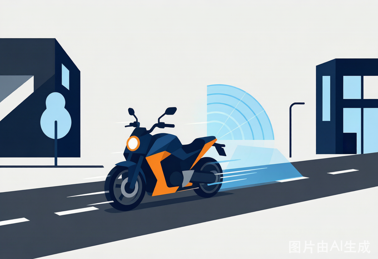 Motorcycle Blind-Spot Monitoring (77Ghz)